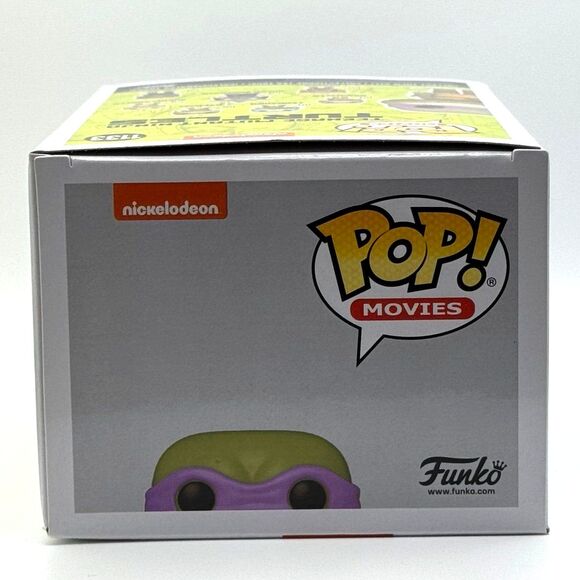 NIB Funko Pop Vinyl Teenage Mutant Ninja Turtles Donatello #1133 - Picture 5 of 5
